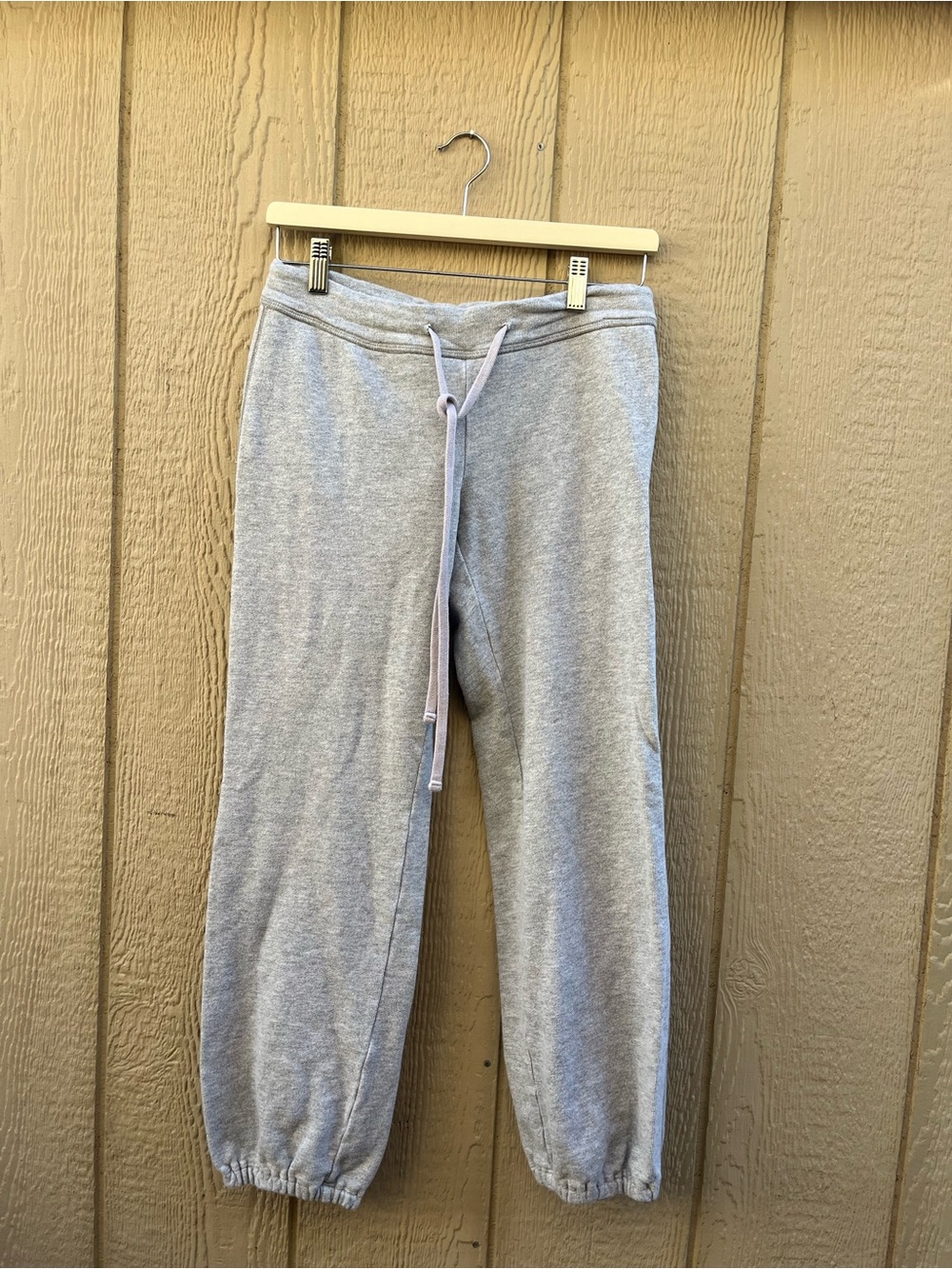 James Perse Yosemite women’s Jogger Loungewear Pants Gray 100% Cotton Size 2